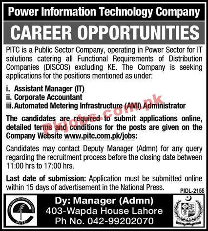 Jobs in Power Information Technology Company PITC