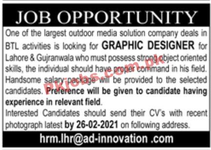 Jobs in Outdoor Media Solution Company