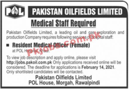 Jobs in Pakistan Oilfields Limited