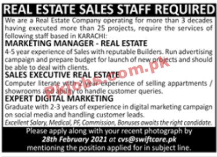 Jobs in Real Estate Company