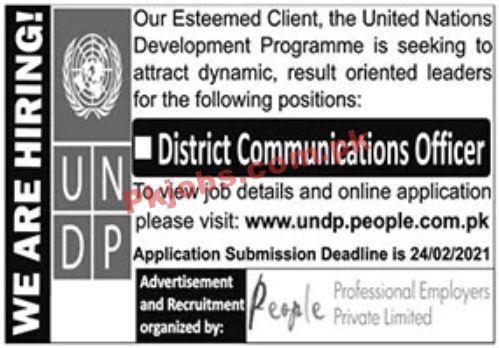 Jobs in United Nations Development Programme UNDP
