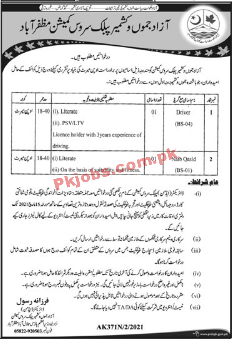 Public Service Commission Latest Management PK Jobs 2021