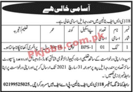 Jobs in 18 DSF Battalion