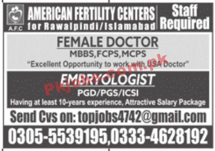 Jobs in American Fertility Centers