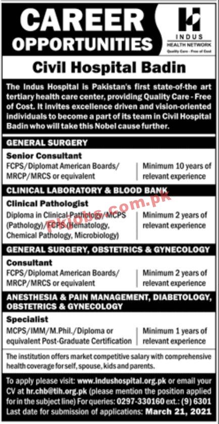 Jobs in INDUS Health Networks