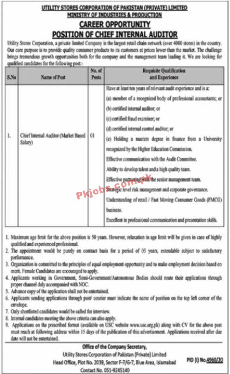 Jobs in Ministry of Industries & Production