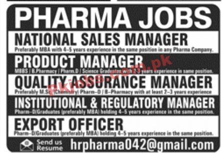 Jobs in Pharma