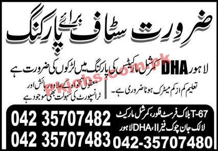 Jobs in Private Sector Lahore