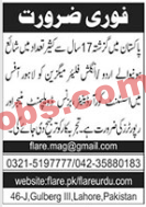 Flare News Magazine Management PK Jobs 2021