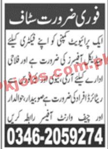 Jobs in Private Company