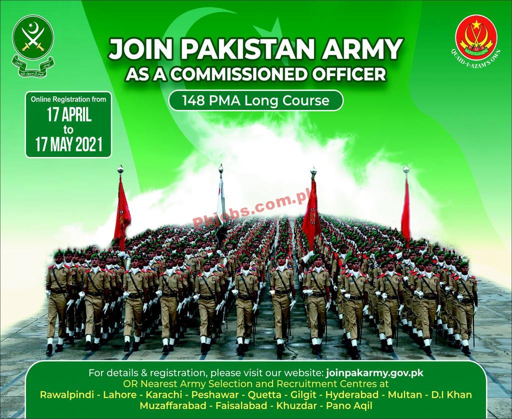 Join Pakistan Army as a Commissioned Officer 2021