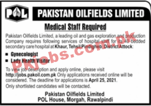 Pakistan Oilfields Limited (POL) Latest Advertisement PK Jobs 2021