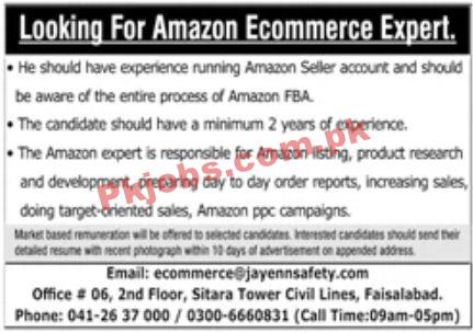 Jobs in E commerce