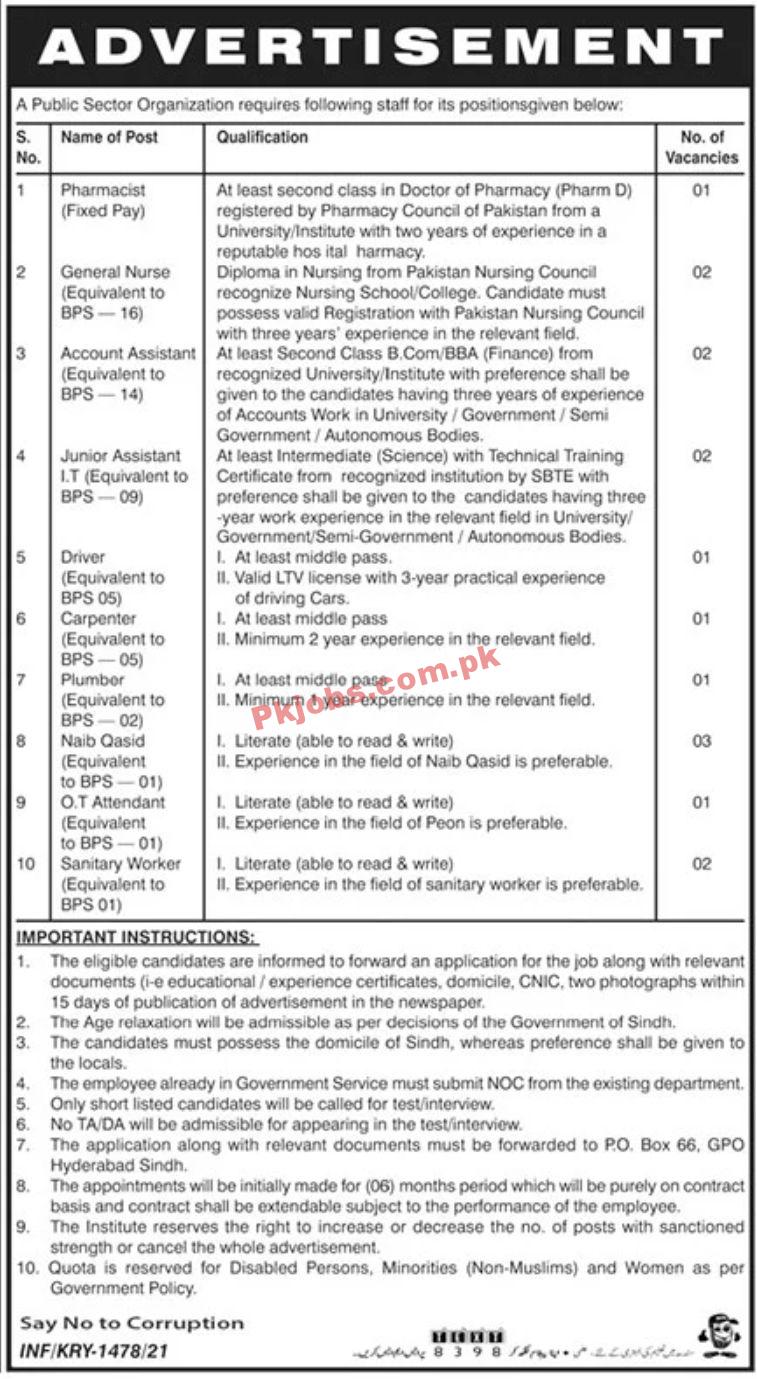 Jobs in Public Sector Organization