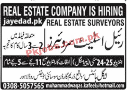 Jobs in Real Estate Company