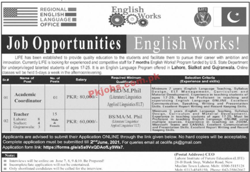 Jobs in Regional English Language Office