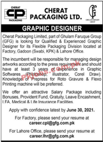 Jobs in Cherat Packaging Ltd