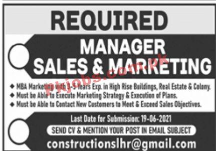 Jobs in Construction Group