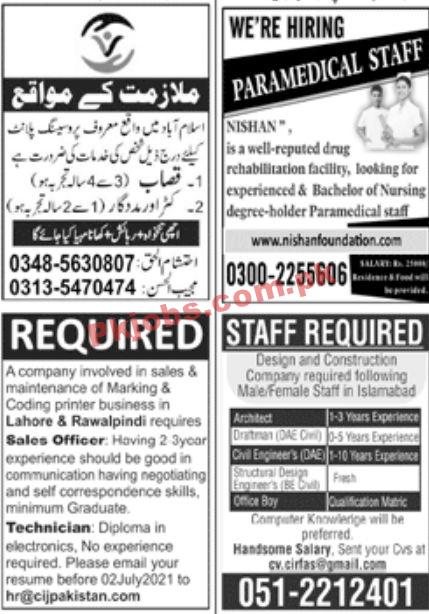 Jobs in Newspaper Jobs 27 June