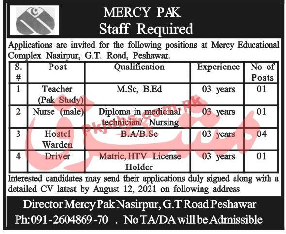 Jobs in Mercy Pak