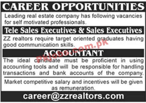 Jobs in Real Estate Company