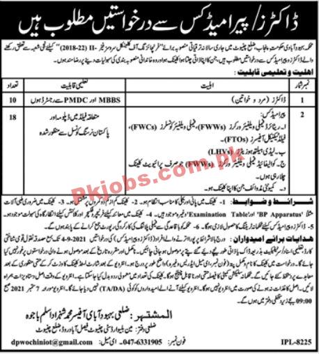 Welfare PK Jobs 2021 | Population Welfare Department Announced Social Welfare PK Jobs 2021