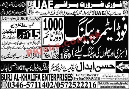 Burj Al Khalifa PK Jobs 2021 | Burj Al Khalifa Enterprises Company Announced Management PK Jobs 2021