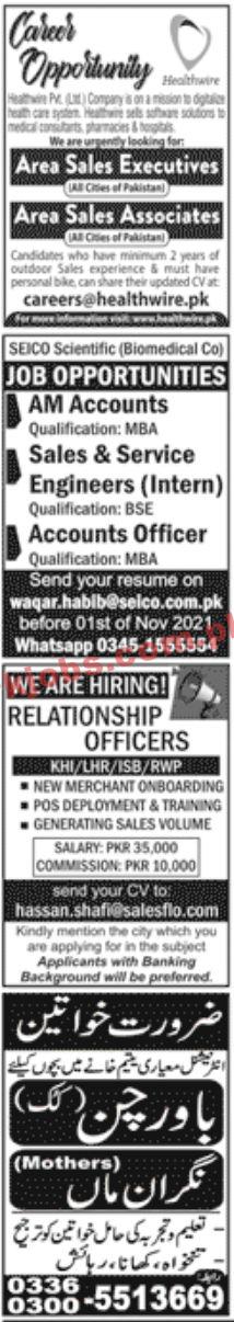 Jobs in Newspaper Jobs 24 October