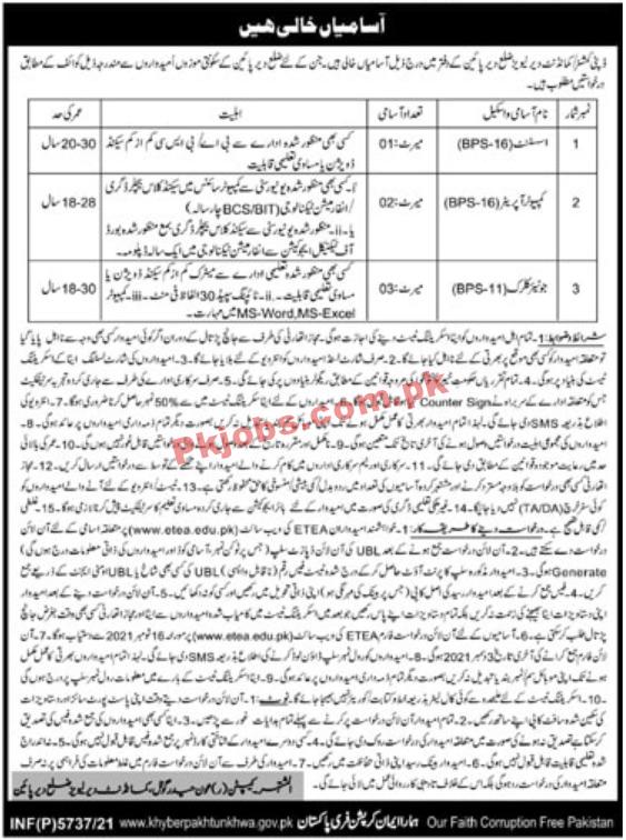 Commissioner Office PK Jobs 2021 | Deputy Commissioner Commandant Levies Office Announced Management PK Jobs 2021