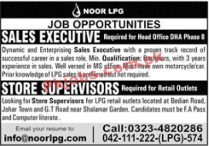 Jobs in Noor LPG