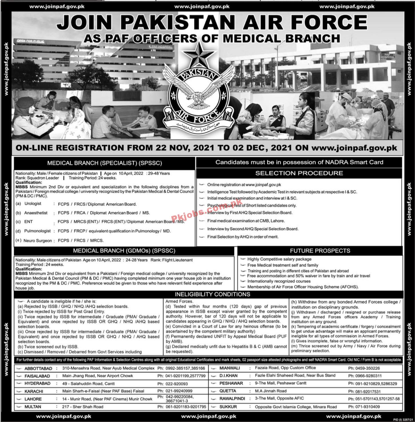 PAF PK Jobs 2021 | Pakistan Air Force Headquarters Announce Latest Recruitment Opportunities PK Jobs 2021