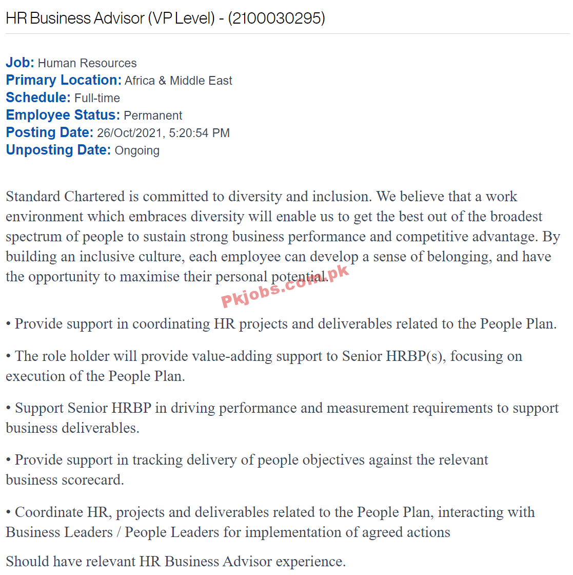 SCB PK Jobs 2021 | Standard Chartered Bank Head Office Announced Management Jobs 221