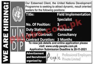 UNDP PK Jobs 2021 | United Nations Development Programme Announced Latest Management PK Jobs 2021