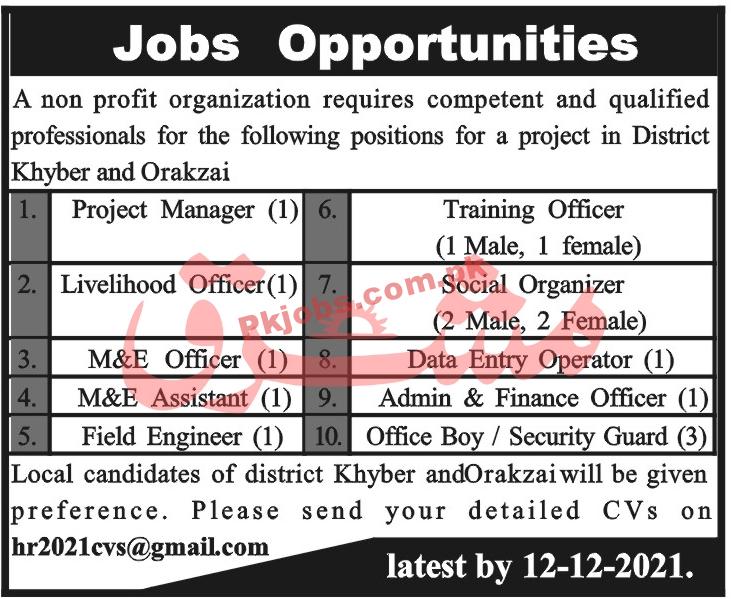 Jobs in Non Profit Organization