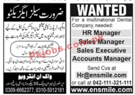 Jobs in Jang Jobs 23 January 2022