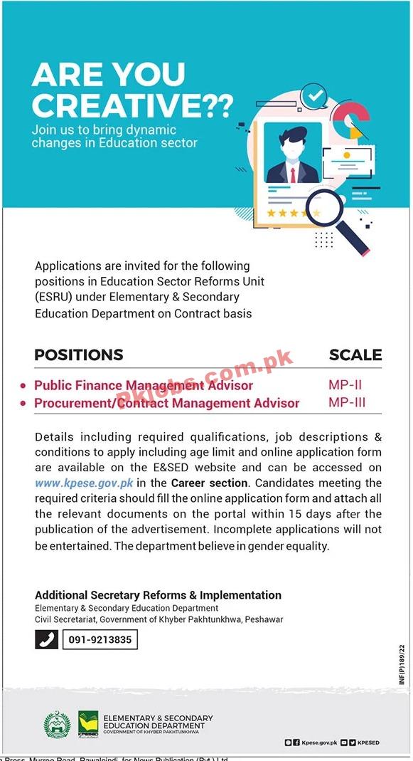 Education Jobs 2022 | Elementary & Secondary Education Department Headquarters Announced Management Jobs 2022