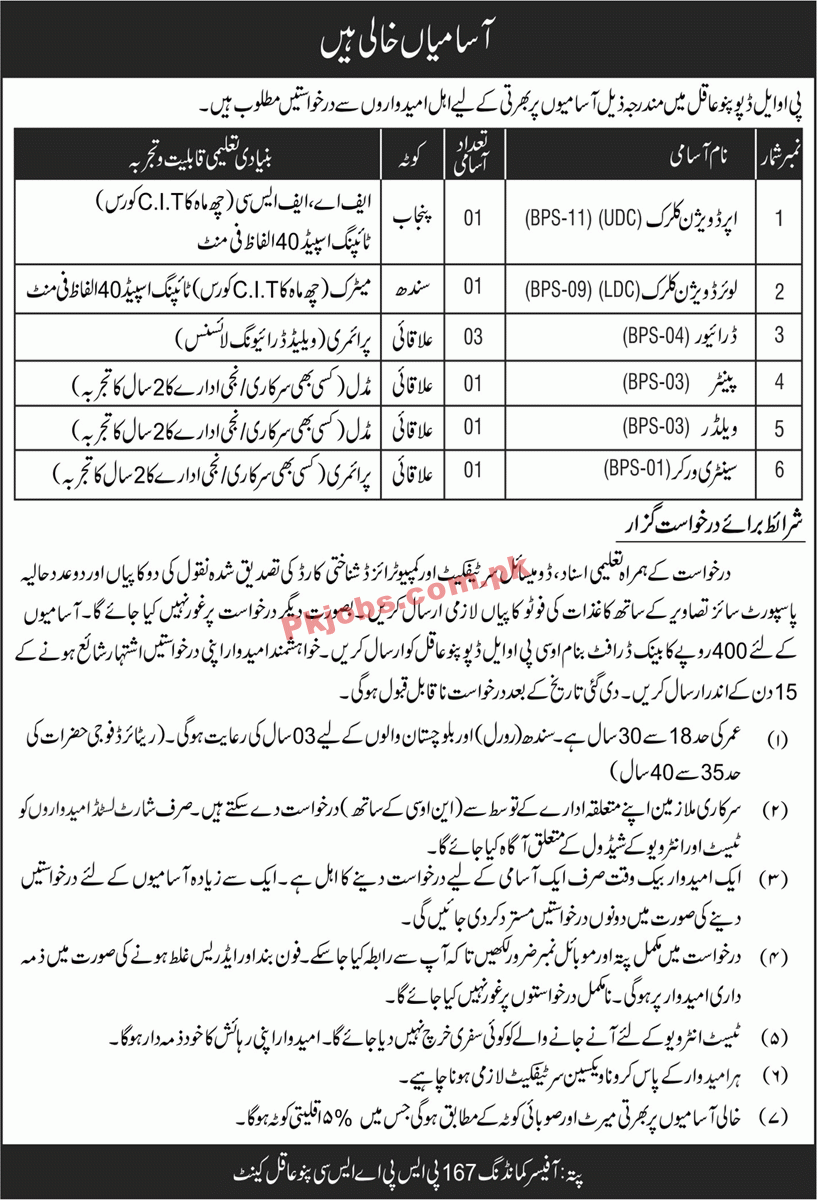 Jobs in POL Depot Pano Aqil