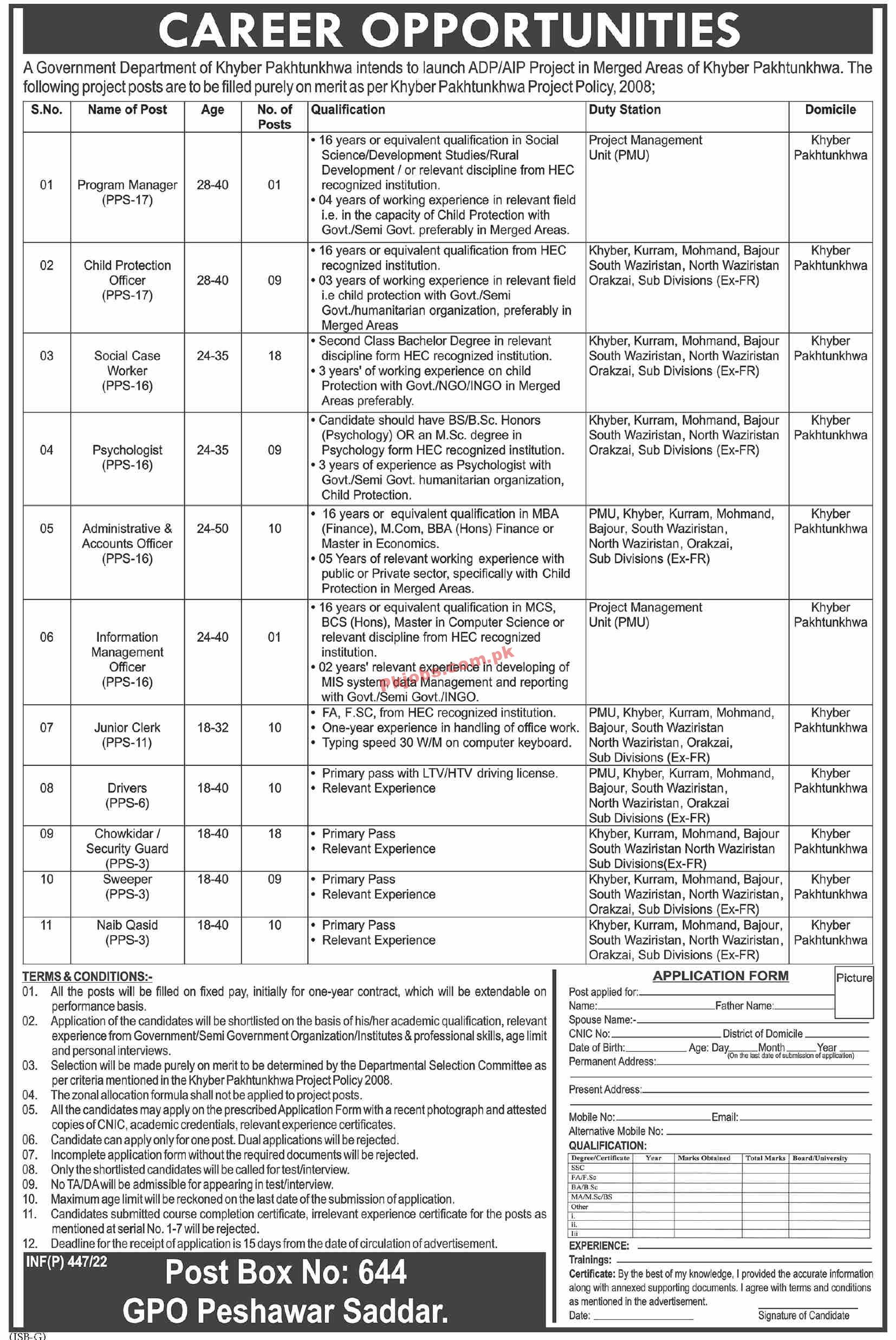 Provincial Jobs 2022 | Provincial Public Sector Organization Headquarters Management Jobs 2022