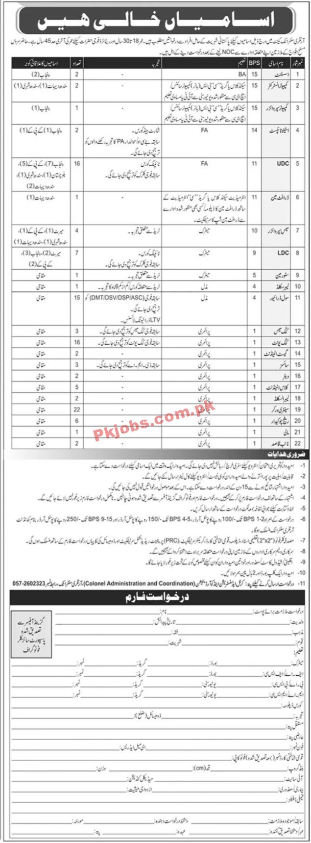 Army Jobs 2022 | Pakistan Army Artillery Center Headquarters Announced Civilian Management Jobs 2022