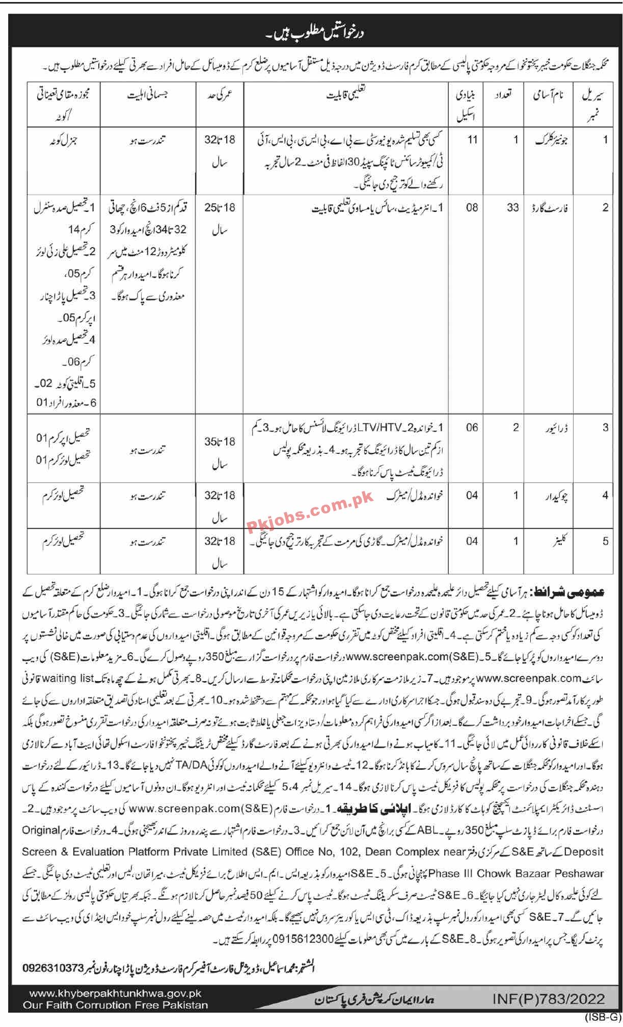 Forestry Jobs 2022 | Forest Department & Wildlife Division Announced Management Jobs 2022