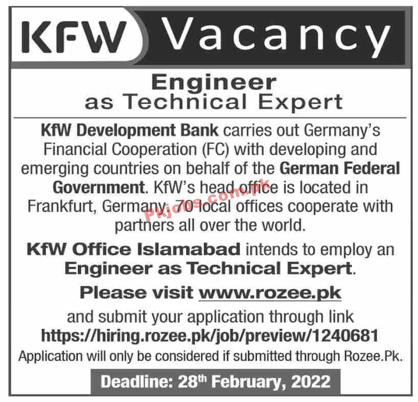 Jobs in KFW Development Bank