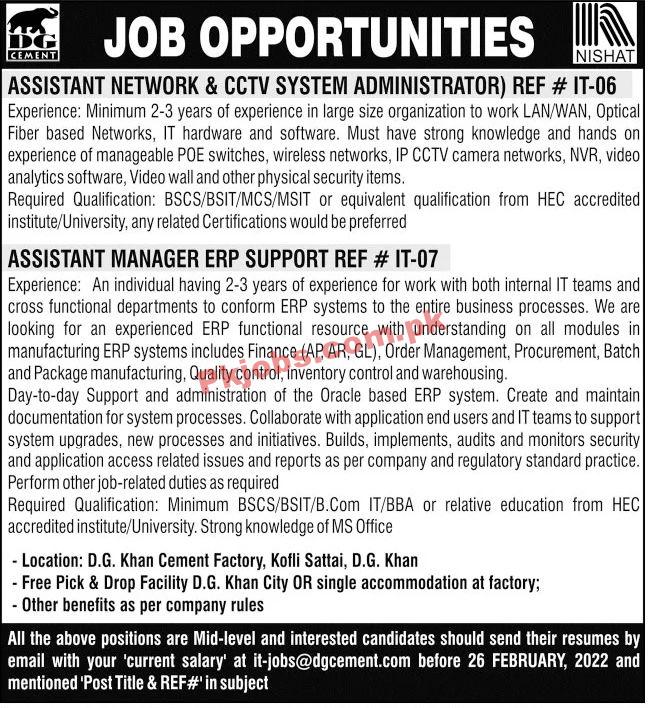 Jobs in NISHAT Group
