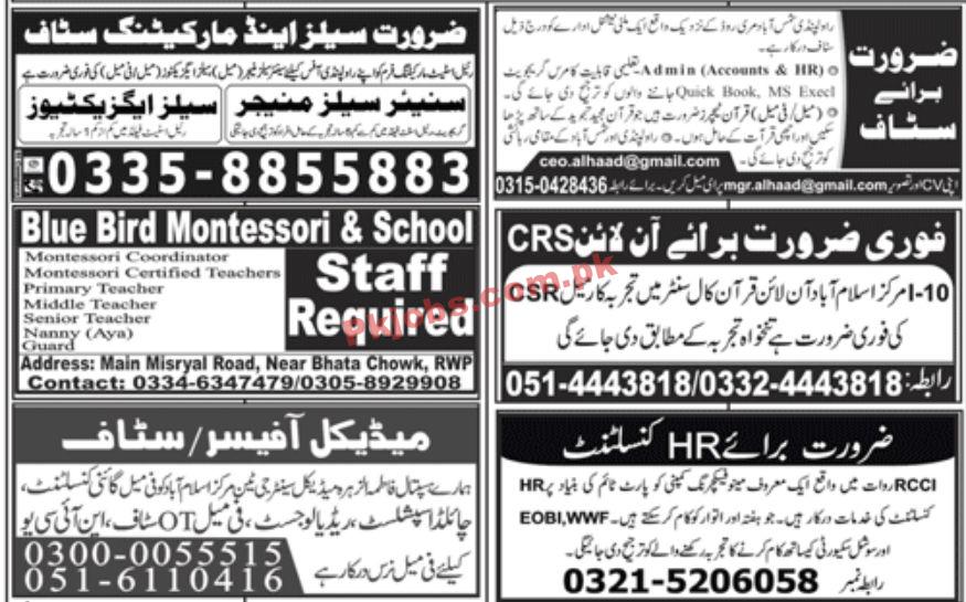 Jang Newspaper Jobs 27 February 2022