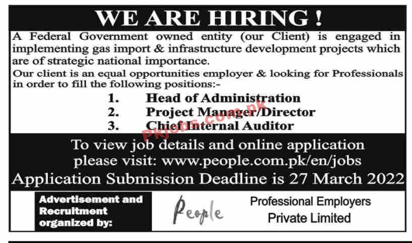 Jobs in Professional Employers Private Limited PEOPLE