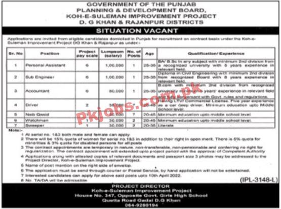 Planning Department Jobs 2022 | Planning & Development Board Department Headquarters Announced Management Jobs 2022