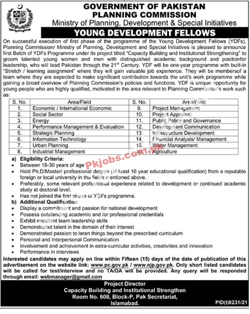 Islamabad Planning Commission PC It in Government Sector Jobs 2022 Advertisement – Pk Jobs