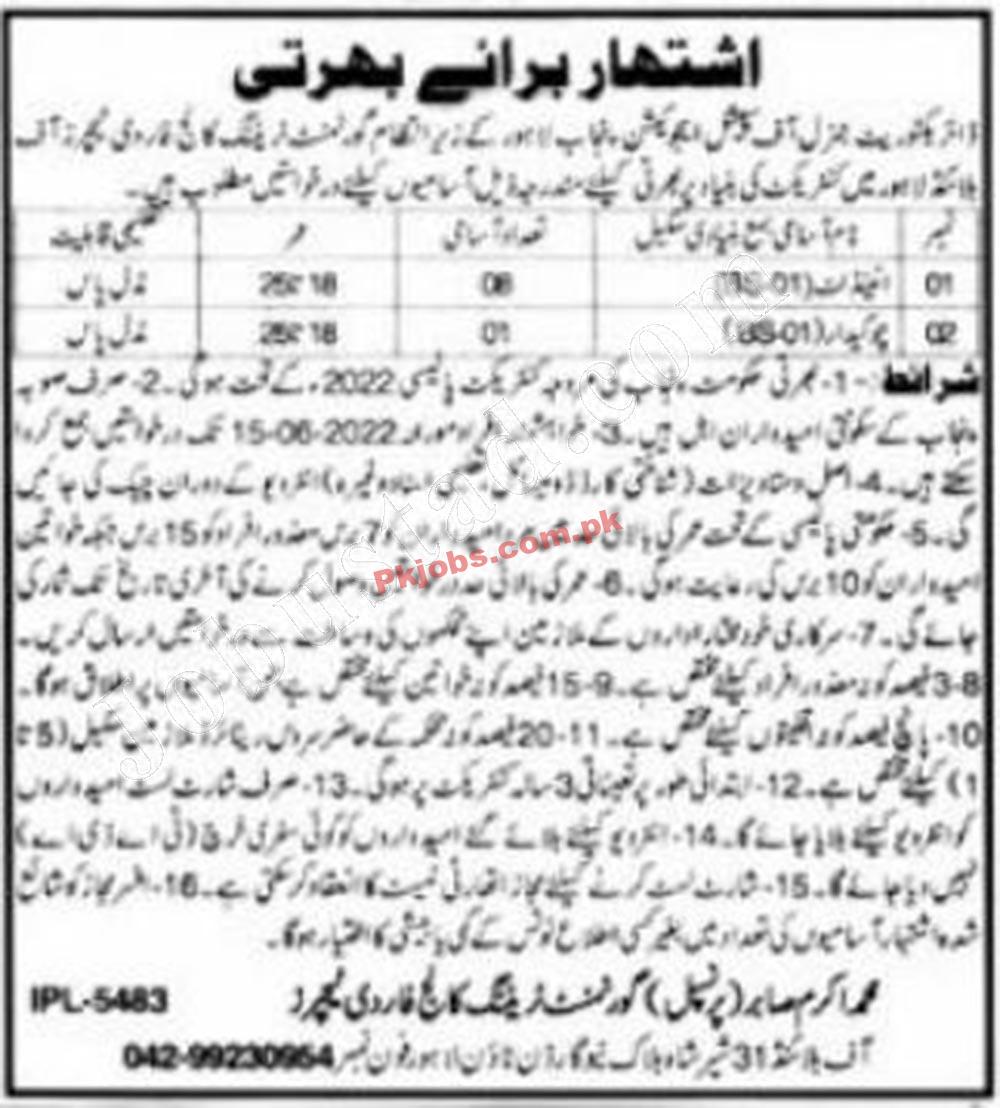 Lahore Directorate General of Special Education Punjab Pakistan Government Jobs 2022 Advertisement – Pk Jobs