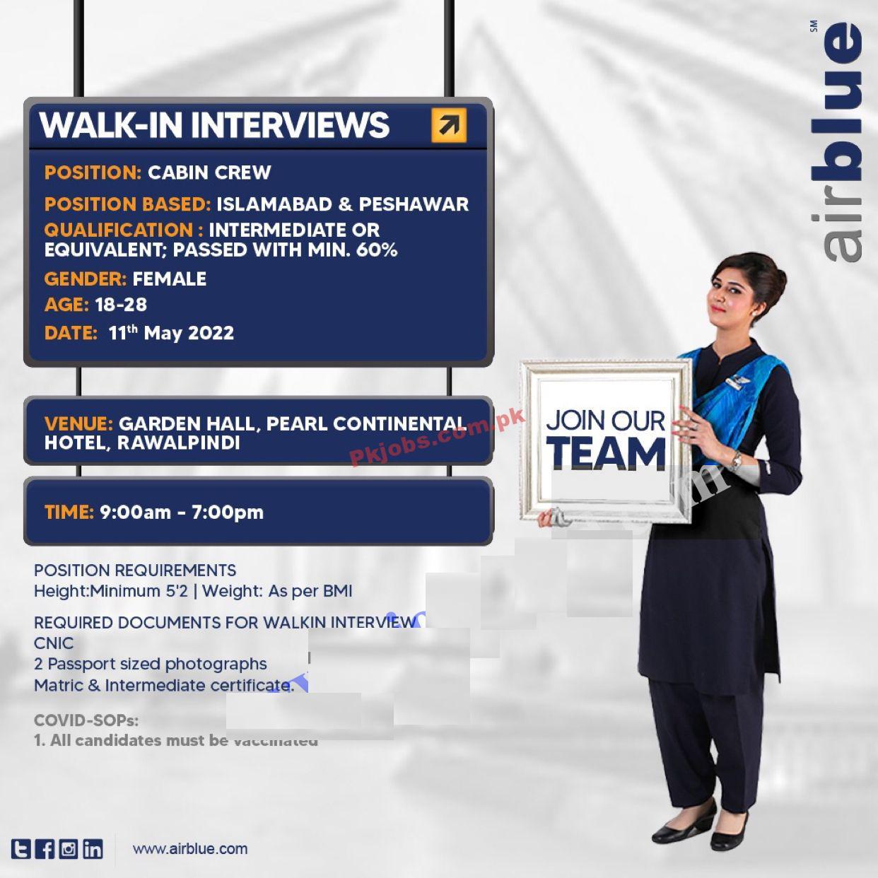 New Govt Jobs Airblue Jobs 2022 – Pk Jobs