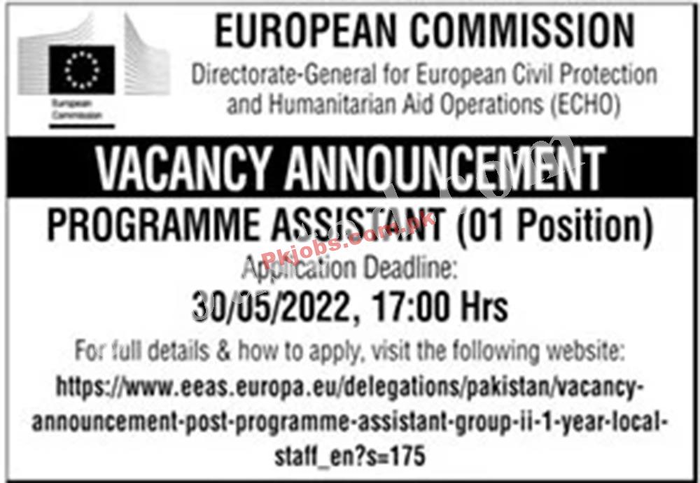 Pakistan Latest Jobs Today European Commission Pakistan Jobs 2022 – Pk Jobs