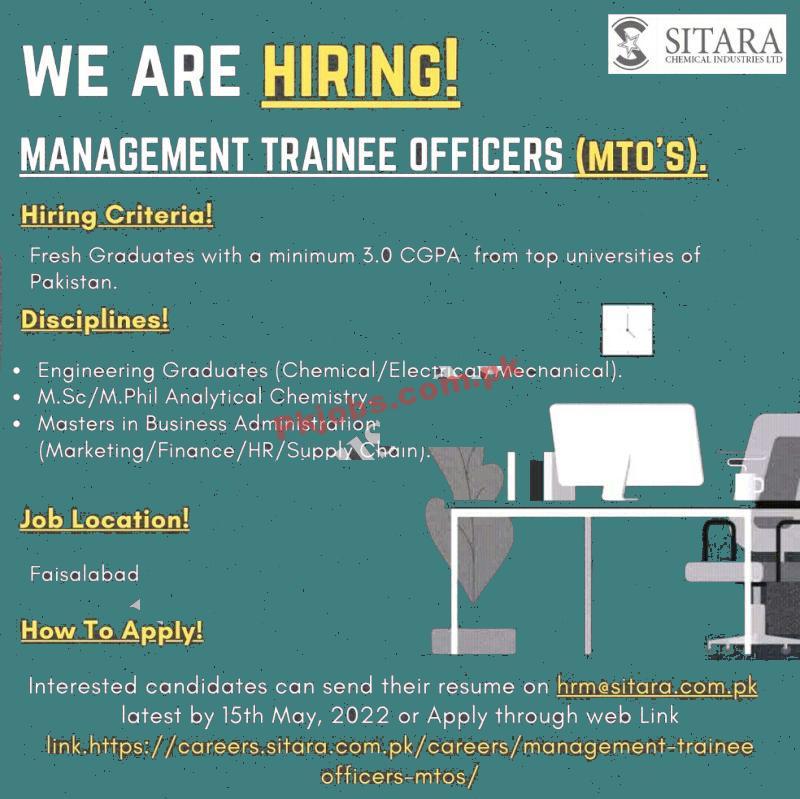 govt jobs in pakistan Sitara Chemicals Industries Ltd Jobs 2022 – Pk Jobs